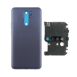 Tapa Trasera+Lente de Cámara Xiaomi Redmi 9 Gris Carbón